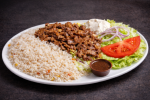 Plato Arroz con Carne